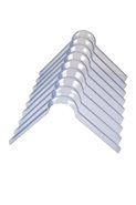 Marvec Corrugated Plastic Roofing 8/3 Profile - Clear